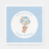 Gelukkige 1e verjaardag, Teddy Servet (Voorkant)