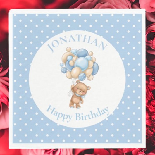 Gelukkige 1e verjaardag, Teddy Servet