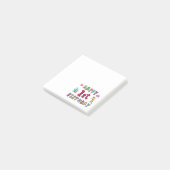 Gelukkige 1e verjaardag voor 1 jaar oude kinderen  post-it® notes (Schuin)