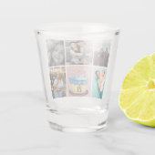 Gelukkige 21 verjaardag Beste vrienden partij 5 fo Shot Glas (Achterkant)