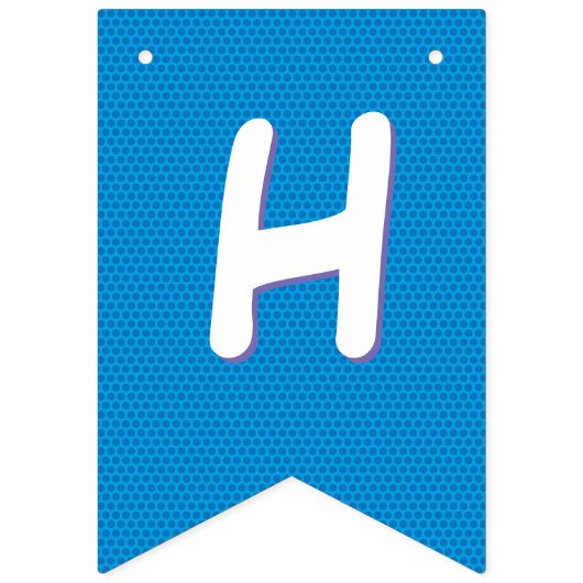 GELUKKIGE 21e VERJAARDAG Comic Book Pop Art Vlaggetjes (Tweede vlag)