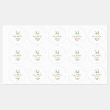 Gelukkige 21e verjaardag groene naam monogram brui