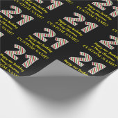 Gelukkige 21ste Verjaardag & Vrolijk Kerstmis, Dou Cadeaupapier (Hoek)