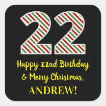 Gelukkige 22e Verjaardag & Vrolijk Kerstmis, Douan