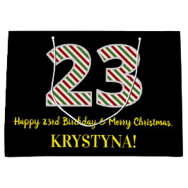 Gelukkige 23e Verjaardag & Vrolijke Kerstmis, Doua Groot Cadeauzakje