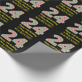 Gelukkige 24e Verjaardag & Vrolijk Kerstmis, Douan Cadeaupapier (Hoek)