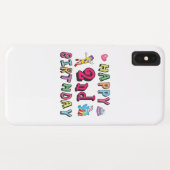 Gelukkige 2e verjaardag. 2 jaar verjaardag. Case-Mate iPhone case (Achterkant (horizontaal))