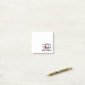 Gelukkige 2e verjaardag. 2 jaar verjaardag. post-it® notes (Op bureau)