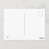 Gelukkige 2e Verjaardag, Gepersonaliseerde Teddybe Briefkaart (Achterkant)