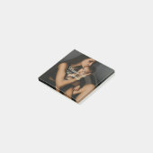 Gelukkige 2e verjaardag kinderen baby moeder geel  post-it® notes (Schuin)