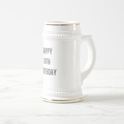 GELUKKIGE 30E VERJAARDAG STEIN MOK (Voorkant rechts)