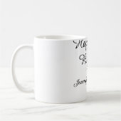 Gelukkige 30ste verjaardag naam toevoegen datum st koffiemok (Links)