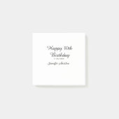 Gelukkige 30ste verjaardag naam toevoegen datum st post-it® notes (Voorkant)