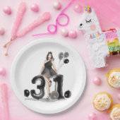Gelukkige 31e verjaardag, papieren bordje (Feest)