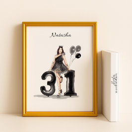 Gelukkige 31e verjaardag, poster