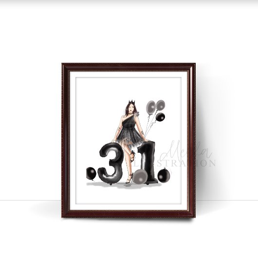 Gelukkige 31e verjaardag, poster