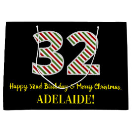 Gelukkige 32e Verjaardag & Vrolijke Kerstmis, Doua Groot Cadeauzakje