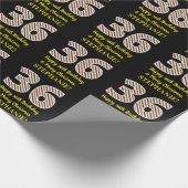 Gelukkige 36e Verjaardag & Vrolijke Kerstmis, Doua Cadeaupapier (Hoek)