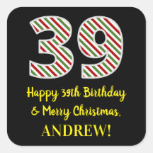 Gelukkige 39e Verjaardag & Vrolijke Kerstmis, Doua