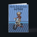 Gelukkige 3e verjaardag genaamd Adrian, kleinzoon Kaart<br><div class="desc">Gelukkige 3e verjaardag genaamd Adrian,  kleinzoon</div>