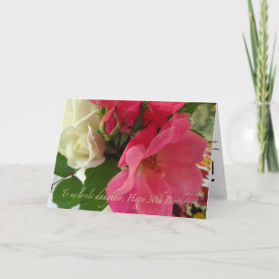 Gelukkige 3e verjaardag van de dochter kaart