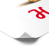 Gelukkige 3e verjaardag, Verjaardagsfeestdecoratie Poster (Hoek)