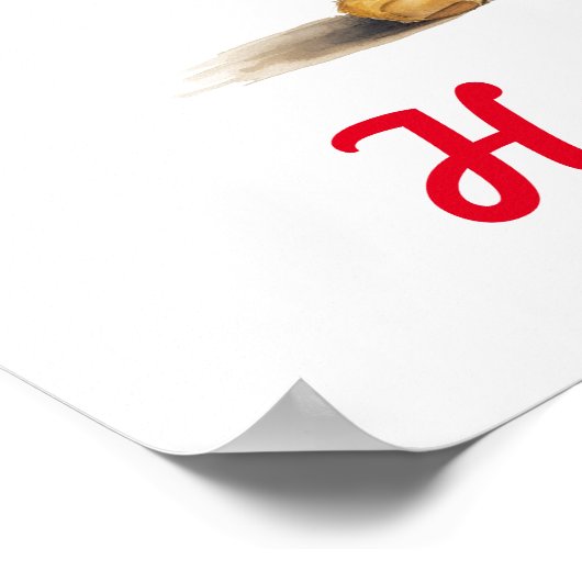 Gelukkige 3e verjaardag, Verjaardagsfeestdecoratie Poster (Hoek)