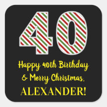 Gelukkige 40e Verjaardag & Vrolijke Kerstmis, Doua