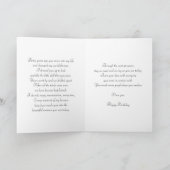 Gelukkige 40ste Verjaardag Kaart (Binnen)