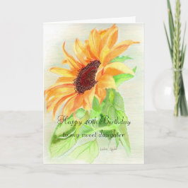 Gelukkige 40ste Verjaardag Kaart