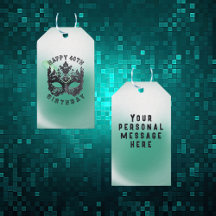 Gelukkige 40ste Verjaardag Maskerade Masker |