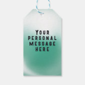 Gelukkige 40ste Verjaardag Maskerade Masker | Cadeaulabel (Achterkant)