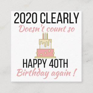 Gelukkige 41ste verjaardag, grappige 41ste verjaar informatiekaartje