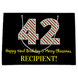 Gelukkige 42e Verjaardag & Vrolijke Kerstmis, Doua Groot Cadeauzakje
