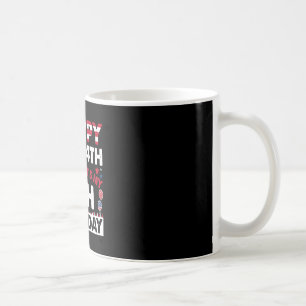 Gelukkige 4 juli en ja, het is mijn 7e verjaardag koffiemok