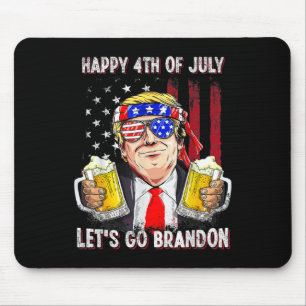 Gelukkige 4 juli Laat ons bier drinken Brandon Tru Muismat