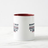 Gelukkige 4 juli Onafhankelijkheidsdag Amerika Mok (Midden)