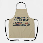 Gelukkige 4 juli Onafhankelijkheidsdag Amerika Schort (Voorkant)