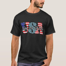 Gelukkige 4 juli Patriottische Amerikaanse vlag VS