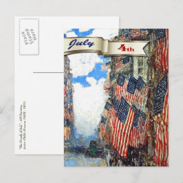 Gelukkige 4th van Juli.Fine Art Briefkaart
