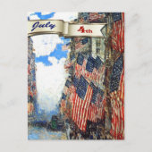 Gelukkige 4th van Juli.Fine Art Briefkaart (Voorkant)