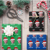 Gelukkige 4th van Juli Joe Biden Kerstmis Inpakpapier Vel