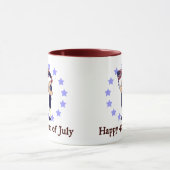 Gelukkige 4th van Juli Kunst Mok (Midden)