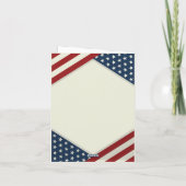 Gelukkige 4th van juli onafhankelijkheidsdag kaart (Achterkant)