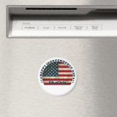 Gelukkige 4th van juli onafhankelijkheidsdag magneet (Insitu (Vaatwasser))