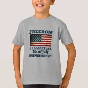 Gelukkige 4th van juli onafhankelijkheidsdag t-shirt