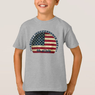 Gelukkige 4th van juli onafhankelijkheidsdag t-shirt