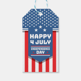 Gelukkige 4th van juli Onafhankelijkheidsdag van A Cadeaulabel