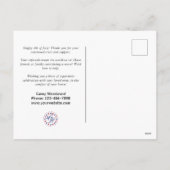 Gelukkige 4th van Juli Verwijzing Vastgoed Marketi Feestdagenkaart (Achterkant)