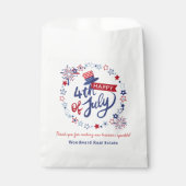 Gelukkige 4th van Juli Zomer Pop door Gepersonalis Bedankzakje (Voorkant)